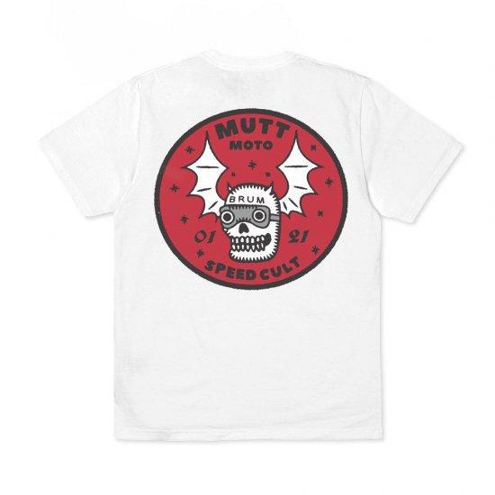 MUTT MOTORCYCLES APPAREL Mutt Speed Cult 2020 マット モーターサイクル アパレル Tシャツ ホワイト MUT-10W | 