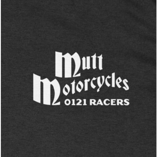 MUTT MOTORCYCLES APPAREL Mutt RACER T-shirt マット モーターサイクル アパレル Tシャツ ブラック トップス ロゴ バックプリント メンズ 黒｜ajito｜04