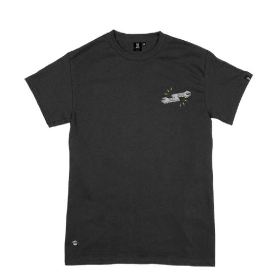 MUTT MOTORCYCLES APPAREL Mutt EAZY GREAZY T-shirt マット モーターサイクル アパレル Tシャツ ブラック トップス MUT-20B |  | 01