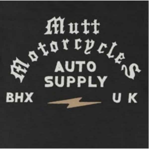 MUTT MOTORCYCLES APPAREL AUTO SUPPLY T-shirt マット モーターサイクル アパレル Tシャツ ブラック トップス ロゴ バックプリント メンズ 黒 MUT-25B |  | 03