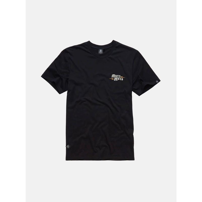 MUTT MOTORCYCLES APPAREL AUTO SUPPLY T-shirt マット モーターサイクル アパレル Tシャツ ブラック トップス ロゴ バックプリント メンズ 黒 MUT-25B |  | 01
