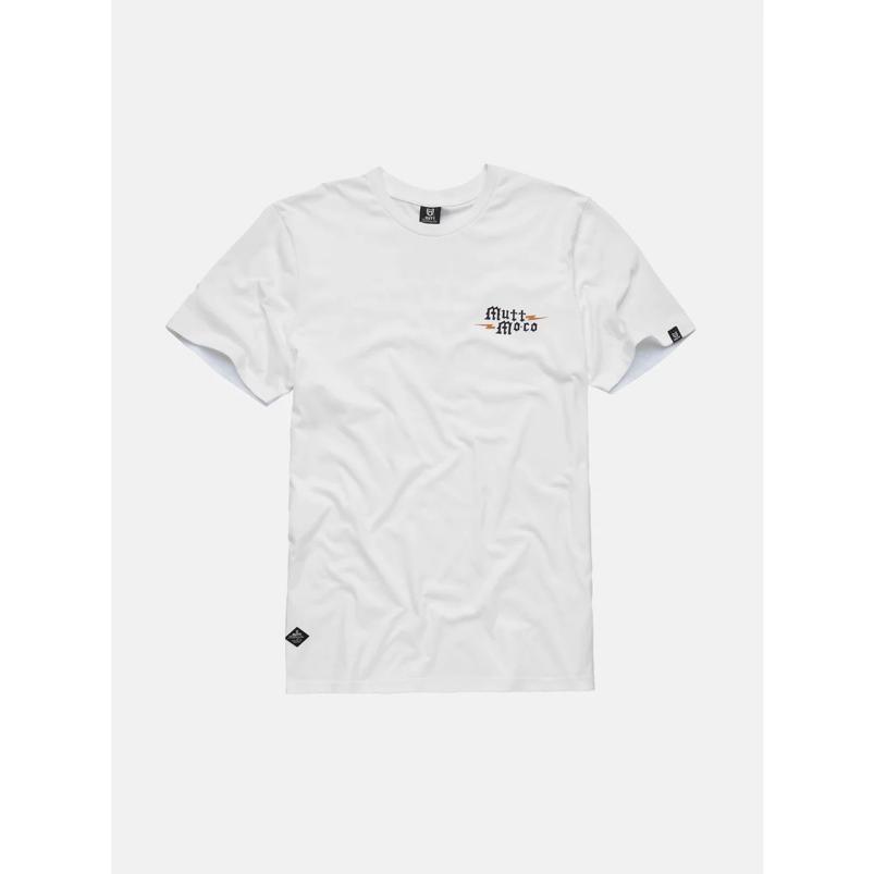 MUTT MOTORCYCLES APPAREL AUTO SUPPLY T-shirt マット モーターサイクル アパレル Tシャツ ホワイト トップス ロゴ バックプリント メンズ 白 MUT-25W |  | 01