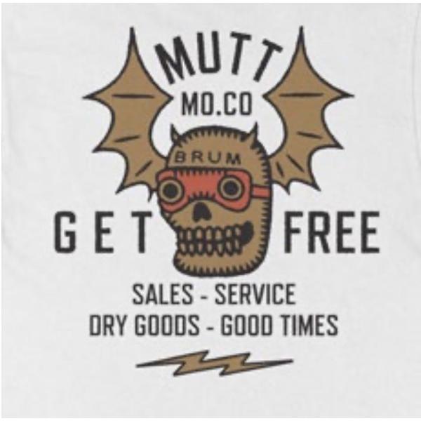 MUTT MOTORCYCLES APPAREL SPEED SKULL T-shirt マット モーターサイクル アパレル Tシャツ ホワイト トップス ロゴ バックプリント メンズ 白 MUT-26W |  | 03