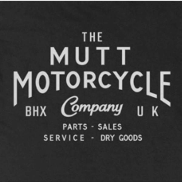 MUTT MOTORCYCLES APPAREL SIGNAGE T-shirt マット モーターサイクル アパレル Tシャツ ブラック トップス ロゴ バックプリント メンズ 黒 MUT-31B |  | 03