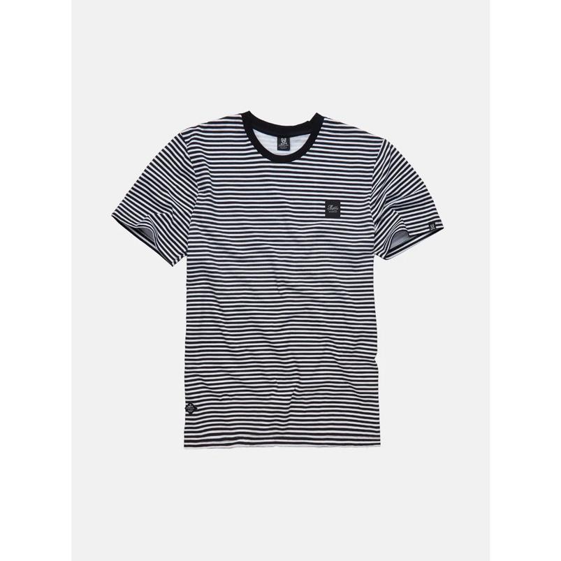 MUTT MOTORCYCLES APPAREL RUSHTON T-shirt マット モーターサイクル アパレル Tシャツ ストライプ トップス ロゴ  MUT-34WB | 