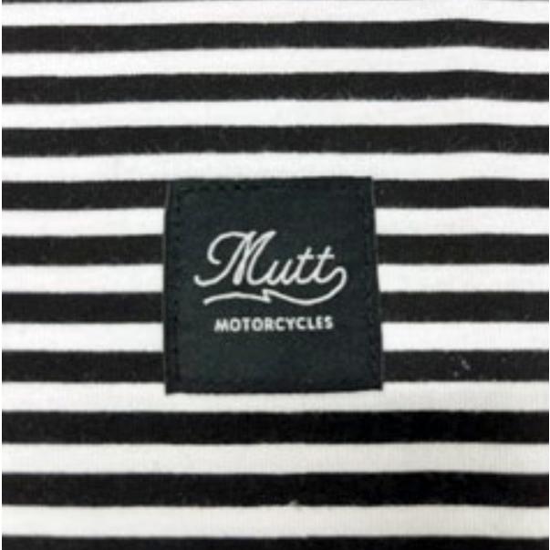 MUTT MOTORCYCLES APPAREL RUSHTON T-shirt マット モーターサイクル アパレル Tシャツ ストライプ トップス ロゴ  MUT-34WB |  | 02