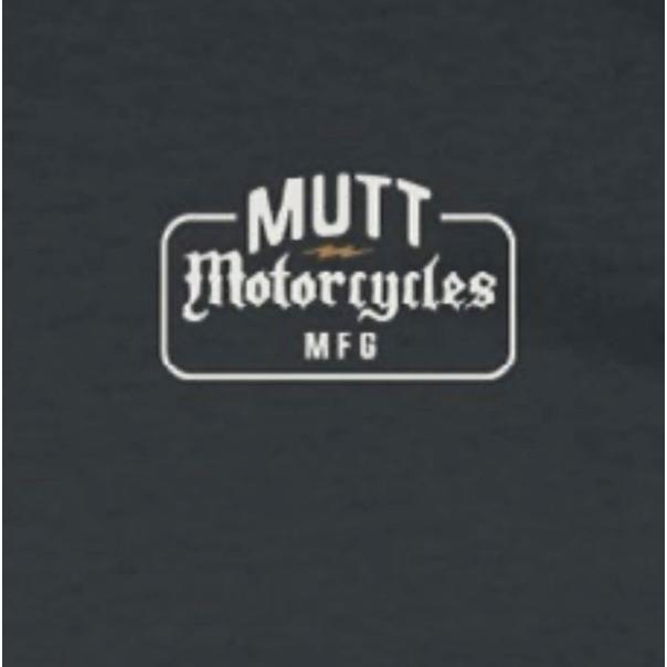 MUTT MOTORCYCLES APPAREL GARAGE SIGN  STRIPE マット モーターサイクル アパレル ロンT  ストライプ トップス ロゴ プリント MUT-37BW |  | 02
