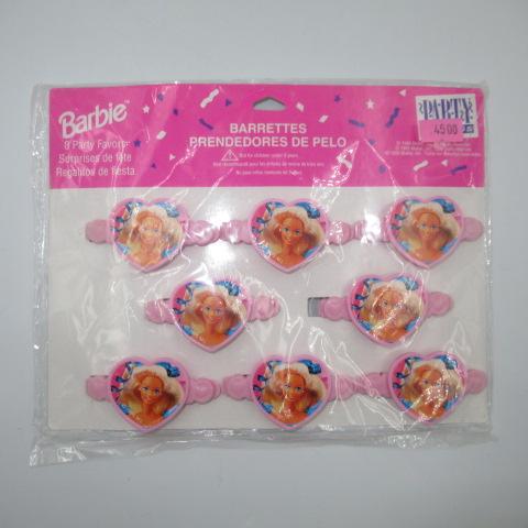 【SPIRAL】Barbie ★バービー★バレッタ★アクセサリー★ジュエリー★人形★フィギュア★ビンテージ★８ピースセット | 