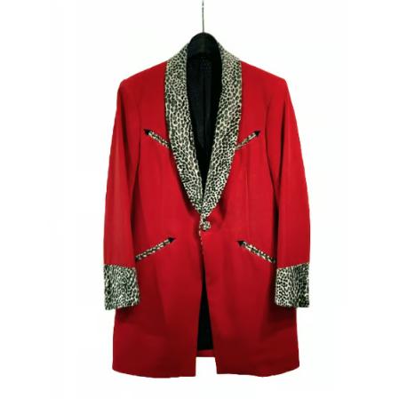 SAVOY CLOTHING Leopard Switch Taylor Made Edward Jacket : 阿路都 
