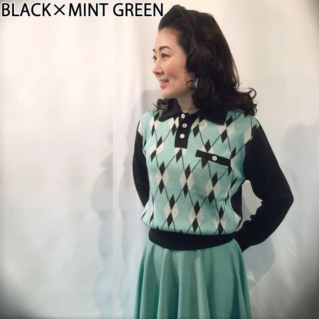 SAVOY CLOTHING Argyle Pullover Knit アーガイル プルオーバー SAVOY CLOTHING Argyle Pullover Knit アーガイル プルオーバー