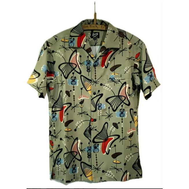 SAVOY CLOTHING Atomic Kidney Italian Collar Shirts イタリアン