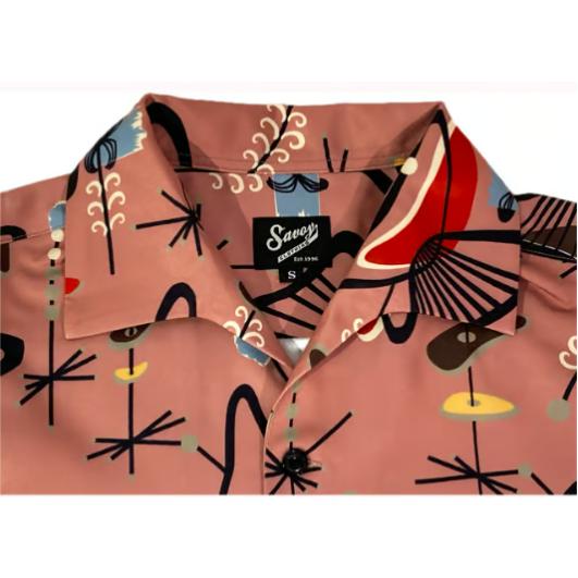 SAVOY CLOTHING Atomic Kidney Italian Collar Shirts イタリアン
