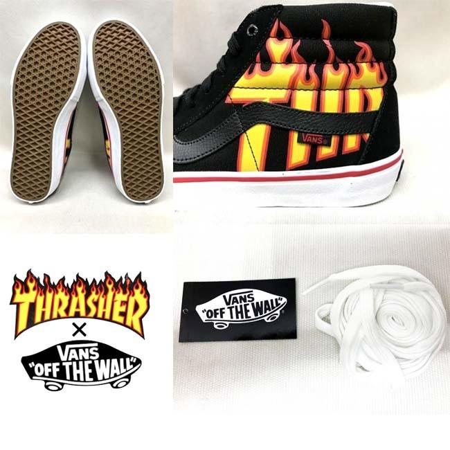 ajito VANS × THRASHER バンズ スラッシャー SK8-HI PRO ajito VANS × THRASHER バンズ スラッシャー SK8-HI PRO