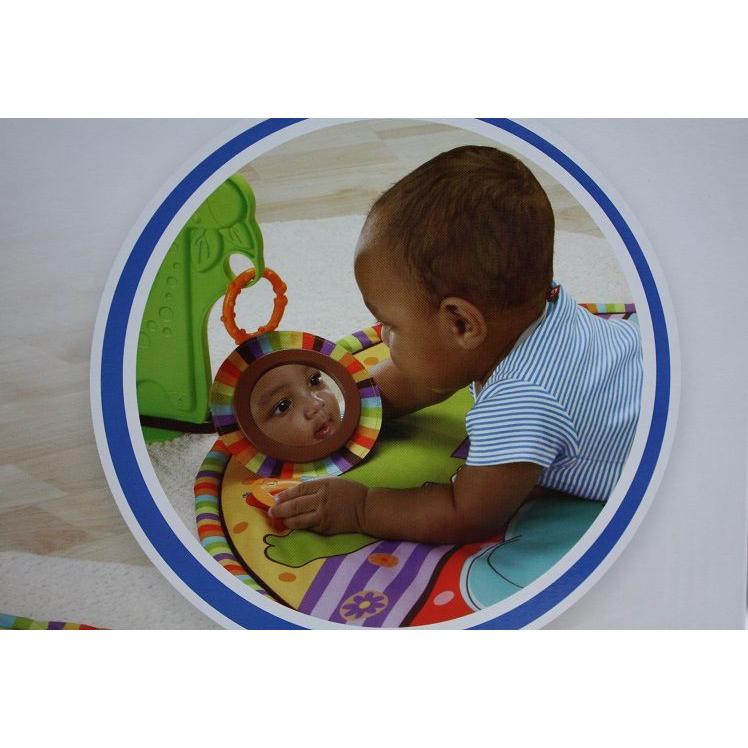 フィッシャープライス プレイマット プレイジム フィッシャープライス ラッコのミュージカルジムで遊ぼう