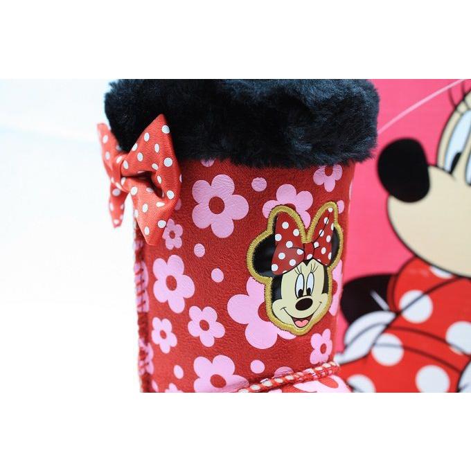 Disney ディズニー ミニーマウス ムートンブーツキッズ 子供用 15cm 