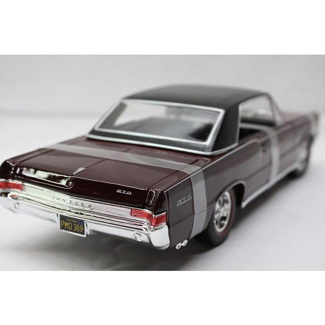 1/18 Maisto マイストダイキャストカー1965 Pontiac GTO 赤茶系 / アメ