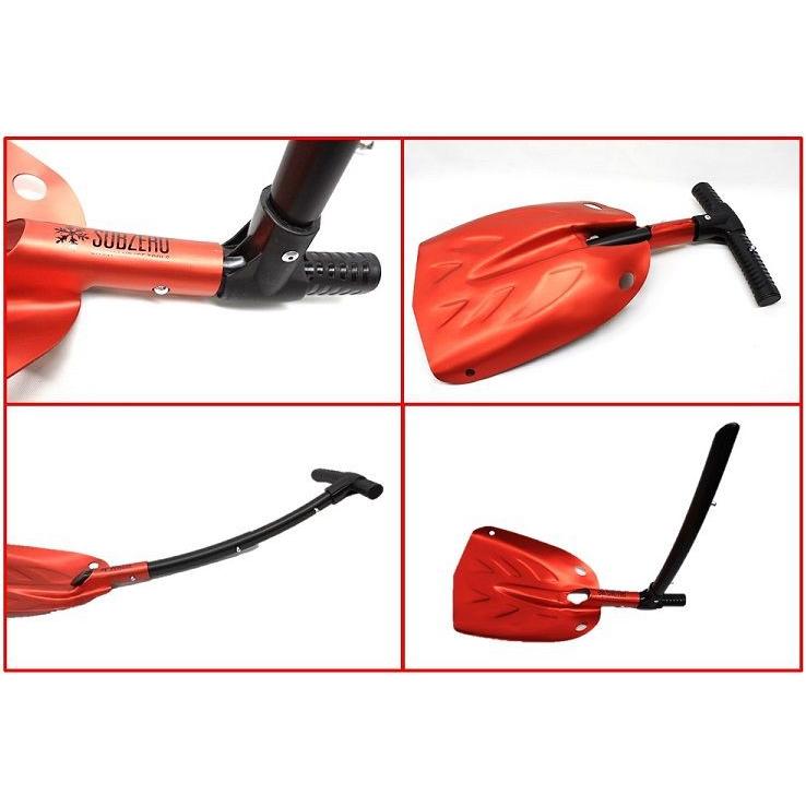 Hopkins(SUBZERO) 超軽量 アルミ製 スノーショベル スノーシャベル