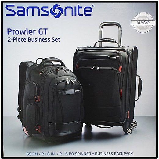 (送料無料) (サムソナイト Samsonite) Prowler GT 2Pビジネスセット4輪キャリースーツケース ビジネス用バックパック 2Pセットスピナー/キャリーバッグ/ビジネス｜ajmart