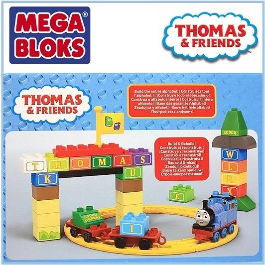 メガブロック トーマス 3袋セット ブロックデビューの新定番！小さな手のための、大きなブロック知育玩具