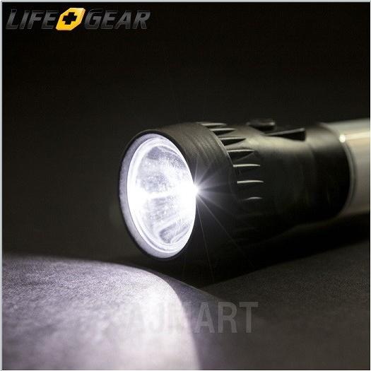 LIFE GEAR】 LED 懐中電灯 2本セット 200ルーメン LEDフラッシュライト