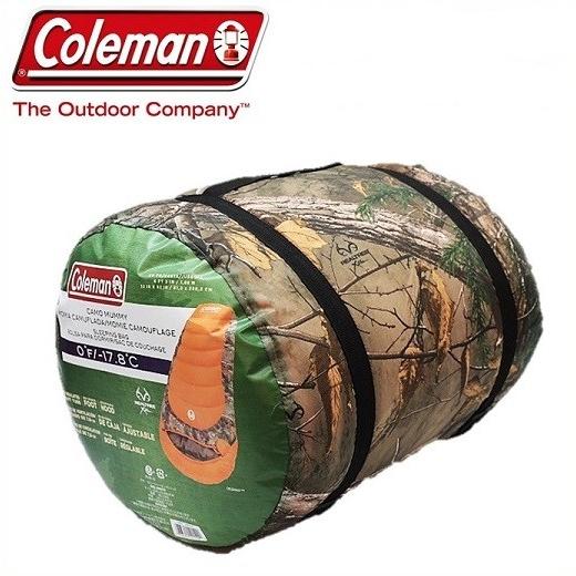 Coleman 】 コールマン 寝袋 リアルツリー マミー型 シュラフ Coleman 】 コールマン 寝袋 リアルツリー マミー型 シュラフ