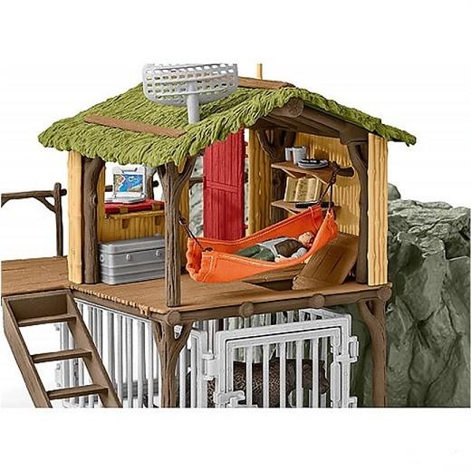 送料無料】【Schleich/シュライヒ】CROCOジャングル研究所 42350 送料無料】【Schleich/シュライヒ】CROCOジャングル研究所 42350