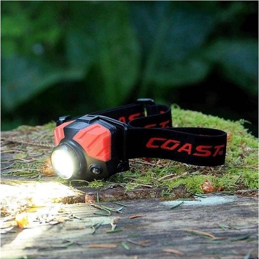 COAST】LED ヘッドランプ 2個セット LED ヘッドライト（単4電池