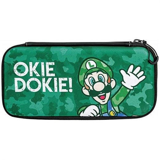 Nintendo Switch ニンテンドー スイッチ ルイージ スリムトラベル ケース スーパーマリオブラザーズ カモフラージュ 任天堂 スウィッチ キャリングケース Ajマート 通販 Yahoo ショッピング