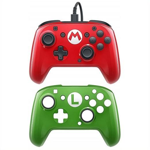 Nintendo Switch ニンテンドー スイッチ Pdp Proコントローラー 有線 マリオ ルイージの2way フェイスオフ 任天堂 スウィッチ コントローラー ゲーム Ajマート 通販 Yahoo ショッピング