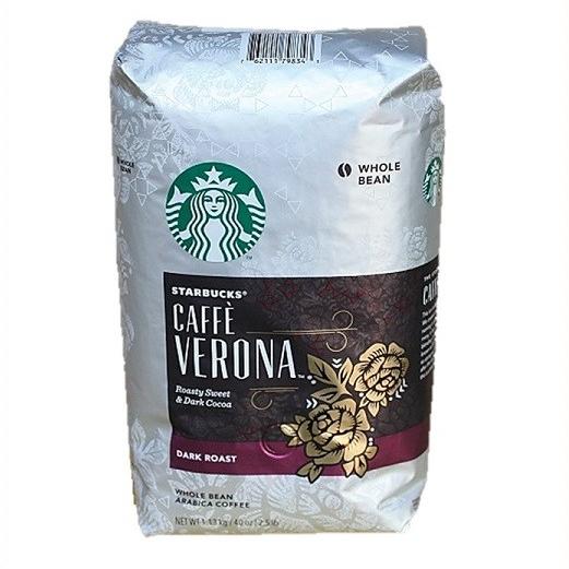 大容量 1 13ｋg スターバックス Starbucks Coffee Caffe Verona カフェ ベロナ 豆 1 13ｋg ダークロースト スタバ コーヒー豆 珈琲 Costco コストコ Ajマート 通販 Yahoo ショッピング