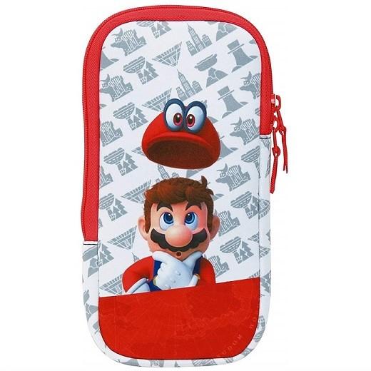 【Nintendo SWITCH】ニンテンドー スイッチ ケース HORI アクセサリーセット マリオ オデッセイ ホリ/ソフトケース/ポーチ/ジョイコンカバー/アナログキャップ/ 【Nintendo SWITCH】ニンテンドー スイッチ ケース HORI アクセサリーセット マリオ オデッセイ ホリ/ソフトケース/ポーチ/ジョイコンカバー/アナログキャップ/
