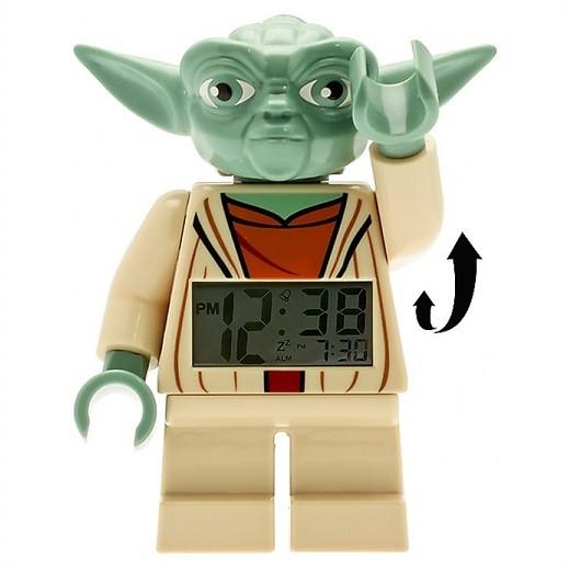 LEGO】レゴクロック 目覚まし時計 【STAR WARS】スターウォーズ ヨーダ