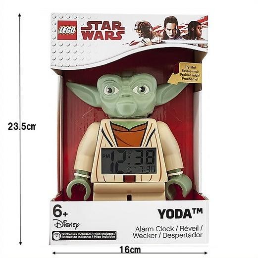 LEGO】レゴクロック 目覚まし時計 【STAR WARS】スターウォーズ ヨーダ 