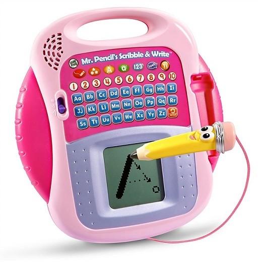 LeapFrog】Mr. Pencil's Scribble and Write ピンク リープフロッグ