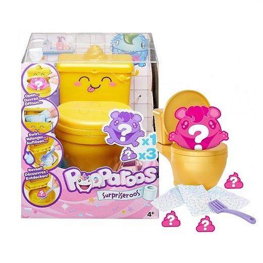 Pooparoos Surpriseroos Toilet Pack Gold ゴールド トイレサプライズ