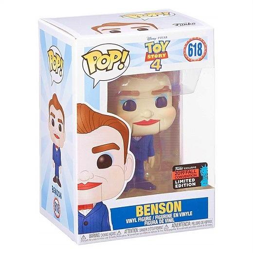 ファンコ ポップ 2019年秋のコミコン限定 トイストーリー4 ベンソン