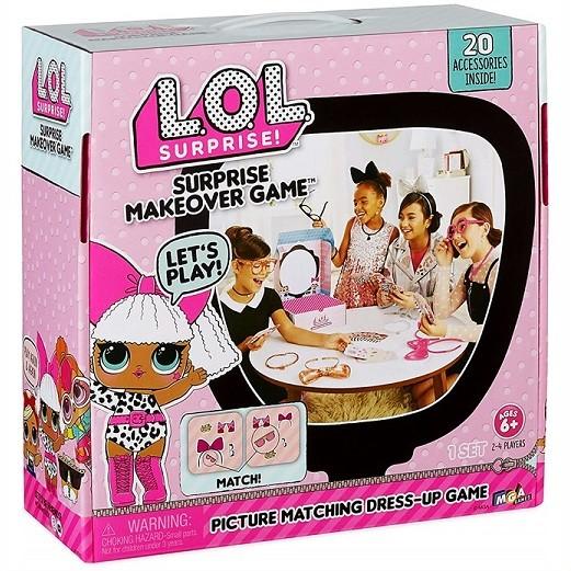 L O L Surprise Lol サプライズ メイクオーバーゲーム Makeover Game With Exclusive Accessories 変身ゲーム アクセサリー マッチング おもちゃ Ajマート 通販 Yahoo ショッピング