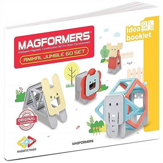 Magformers】 マグフォーマー マイ ファースト アニマル ジャンブル 60