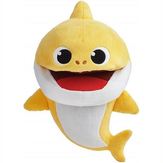 Pinkfong】ベビーシャーク 歌う ぬいぐるみ♪ ベビーシャーク イエロー