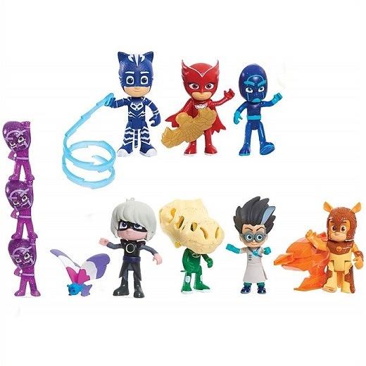 フィギュア16点セット しゅつどう!パジャマスク デラックス フィギュア 16ピースセット PJ