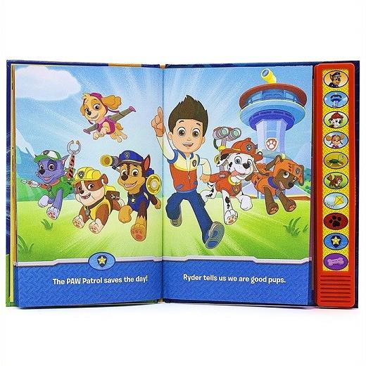 Paw Patrol 】 パウパトロール サウンドブック チェイス I'm Ready To