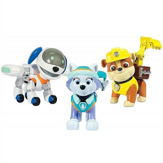 パウパトロール アクションパック フィギュア 3種セット エベレスト