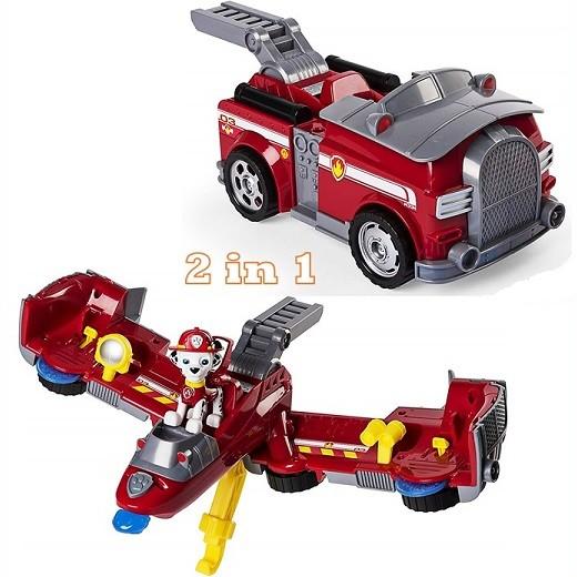 Paw Patrol パウパトロール マーシャル 変形ビークル 消防車からジェット機に Flip Fly Marshall 2 In 1 Transforming Vehicle おもちゃ プレゼント Ajマート 通販 Yahoo ショッピング
