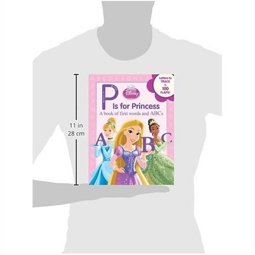 Disney Princess 】 ディズニープリンセス 英語絵本 Disney P Is for