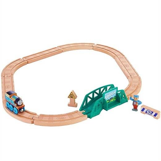 Fisher-Price 】 きかんしゃトーマス 木製レールシリーズ 5WAYビルダー