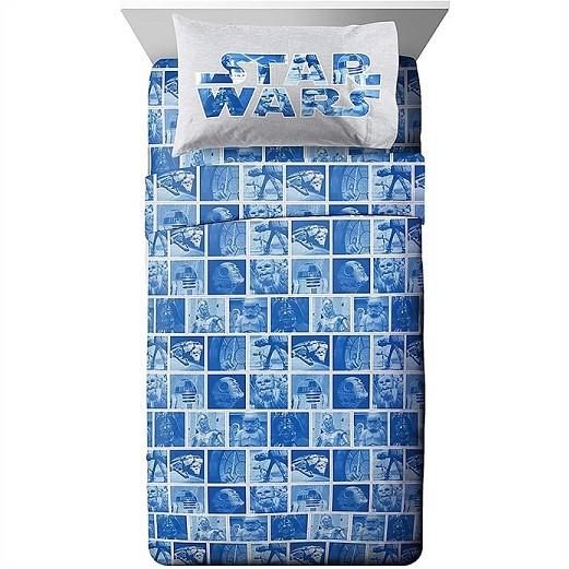 Star wars/スターウォーズ】 シングルベッドシーツ 3点セット フラット