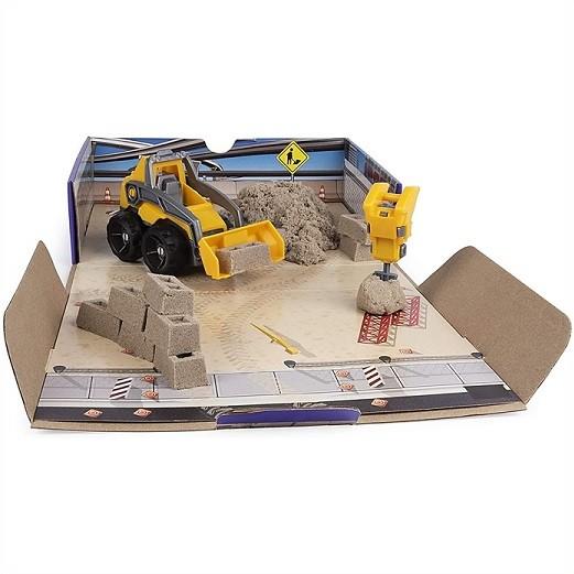 Kinetic Sand】 キネティックサンド 1LB（453g）付き ブルドーザー