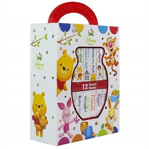 Disney 】 ディズニーベビー 英語絵本 12冊セット くまのプーさん マイ