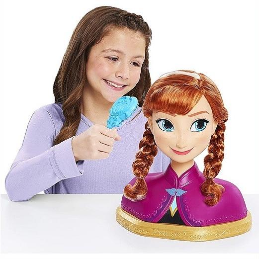 Disney ディズニー フローズン アナと雪の女王 デラックス アナ スタイリングヘッド ヘアメイク ヘアアレンジ アナ 雪 フィギュア 人形 髪遊び 子供用 女の子 Ajマート 通販 Yahoo ショッピング