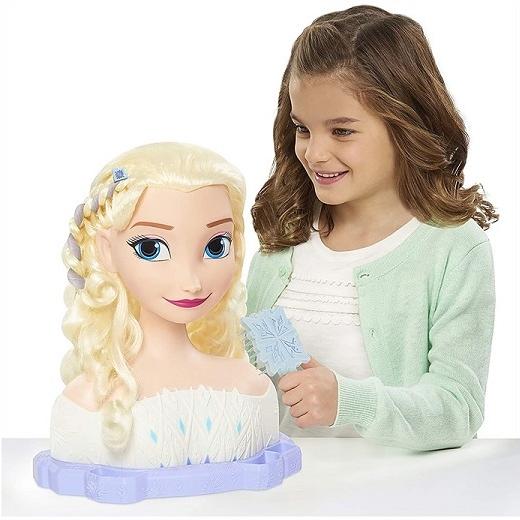 Disney ディズニー アナと雪の女王 2 デラックス エルサ スタイリングヘッド 18ピースセット ヘアメイク ヘアアレンジ フィギュア 人形 髪遊び 子供 女の子 Ajマート 通販 Yahoo ショッピング